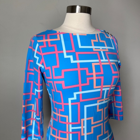 J.McLaughlin Catalina Cloth Wavesong Top Size Small - Picture 5 of 15